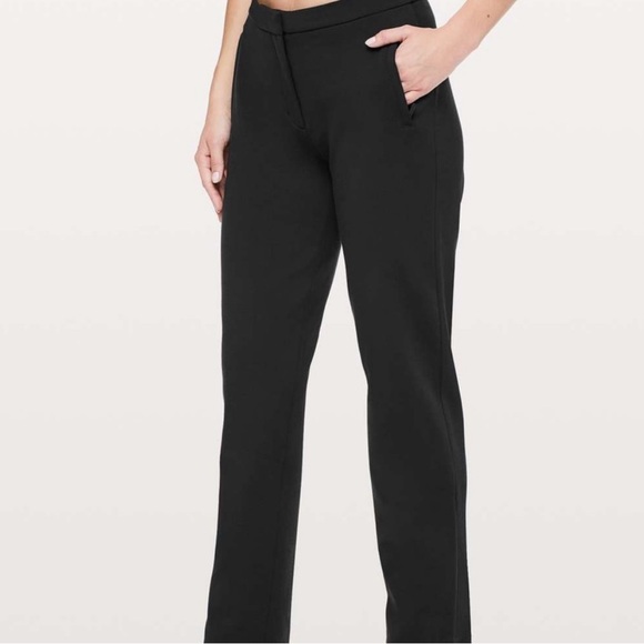 Lulu NWT On the Move Pants 28” - Women’s 2 Black - Picture 5 of 16